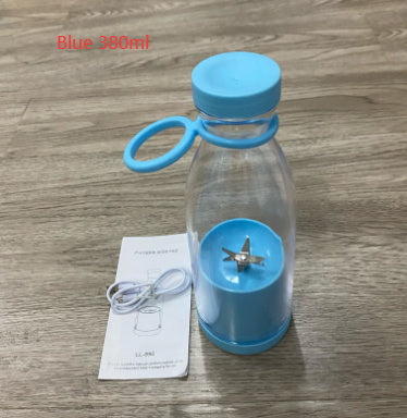 350ML Portable Electric Juicer Blender Mixer – USB Rechargeable Smoothie Maker Cup for Home, Travel & Gym