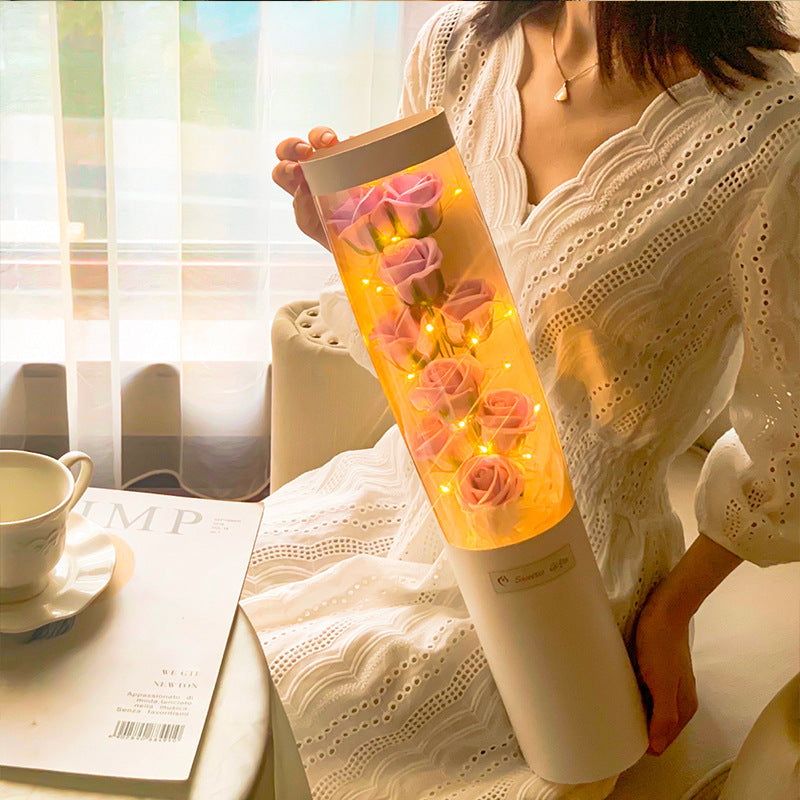 Fashion Personalized Soap Flower Gift Box