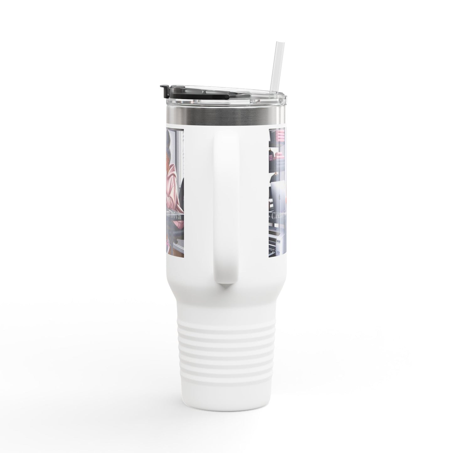 Stylish Insulated Travel Mug, Coffee Lover Gift, Personalized, 40oz