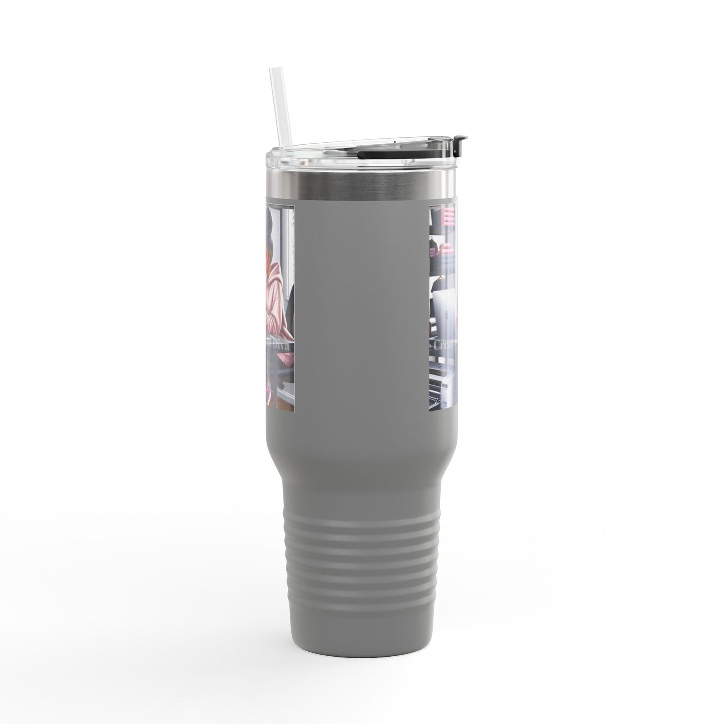 Stylish Insulated Travel Mug, Coffee Lover Gift, Personalized, 40oz