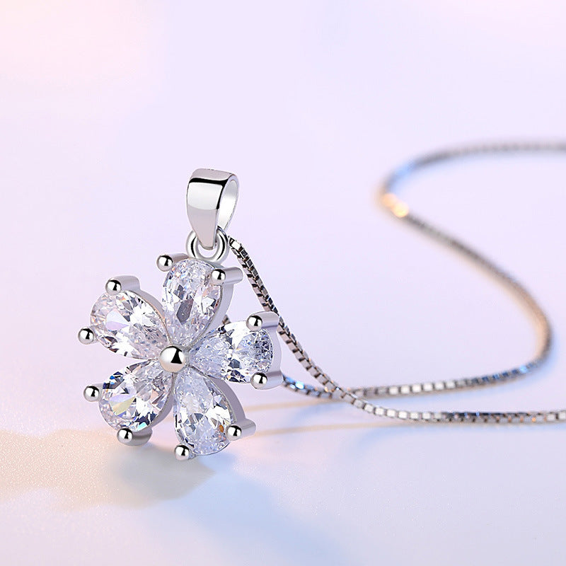 Silver New Woman Fashion Jewelry High Quality Simple