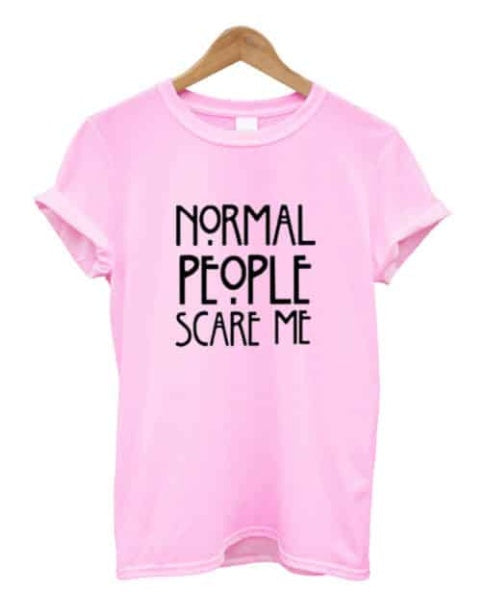 Summer Ladies Short Sleeve Printed Letters Short Sleeve