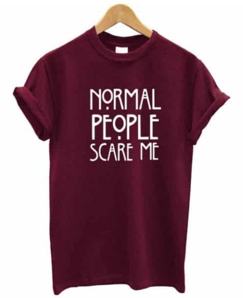 Summer Ladies Short Sleeve Printed Letters Short Sleeve