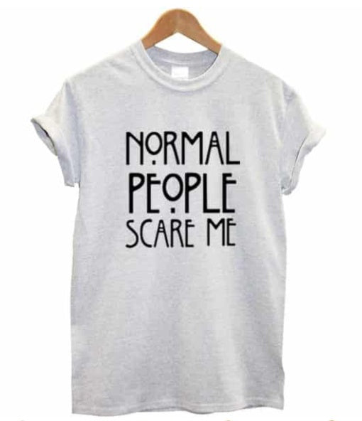 Summer Ladies Short Sleeve Printed Letters Short Sleeve