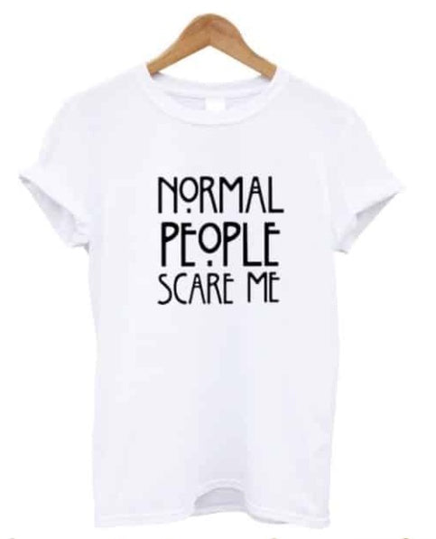 Summer Ladies Short Sleeve Printed Letters Short Sleeve