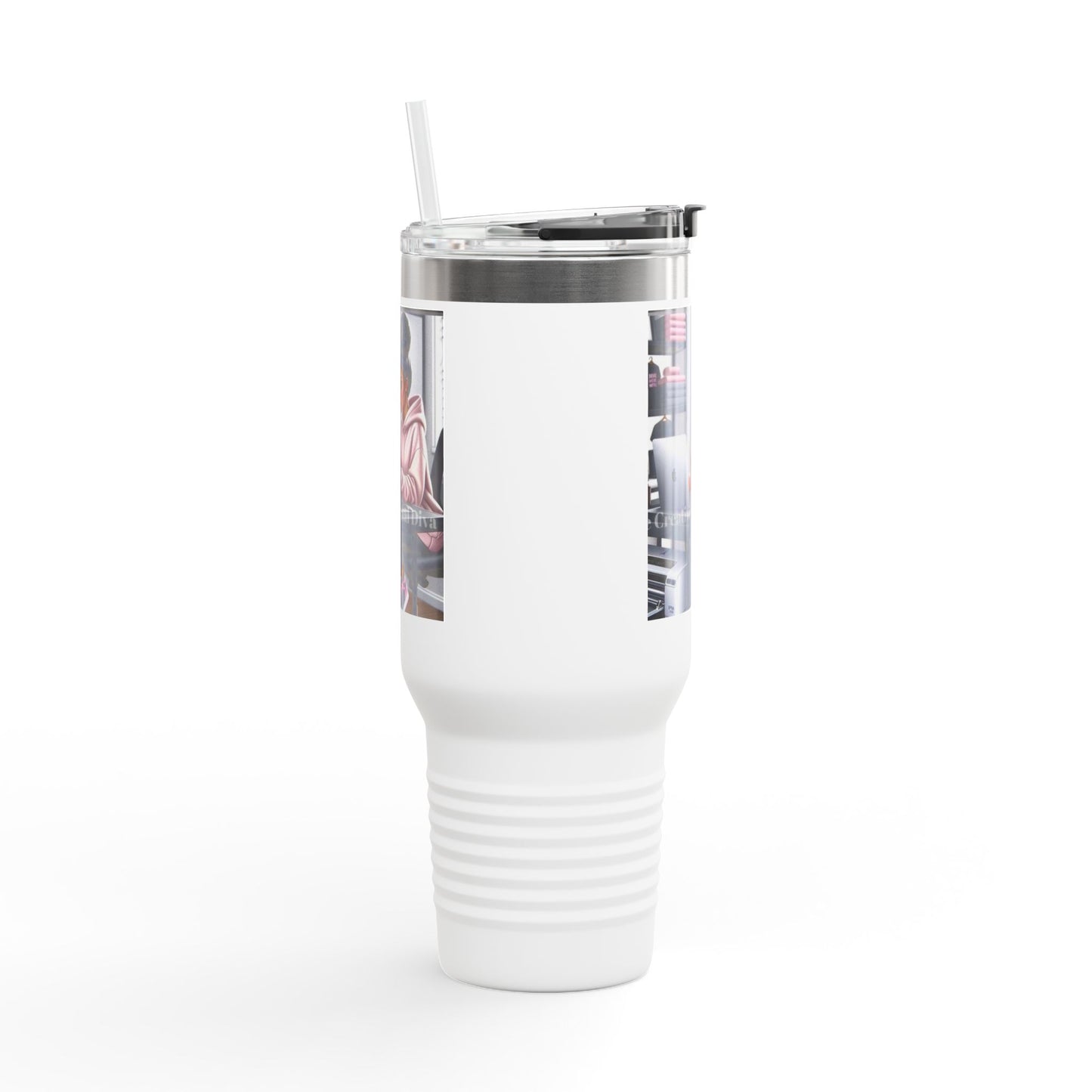 Stylish Insulated Travel Mug, Coffee Lover Gift, Personalized, 40oz