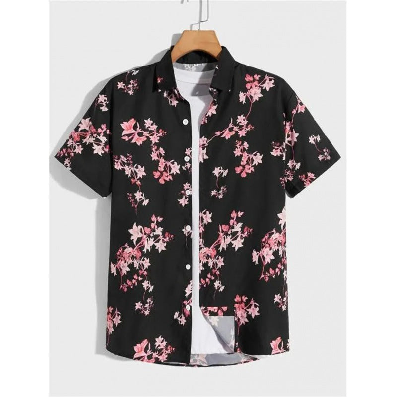 Hawaii Beach 3D Printed Shirt Short Sleeve