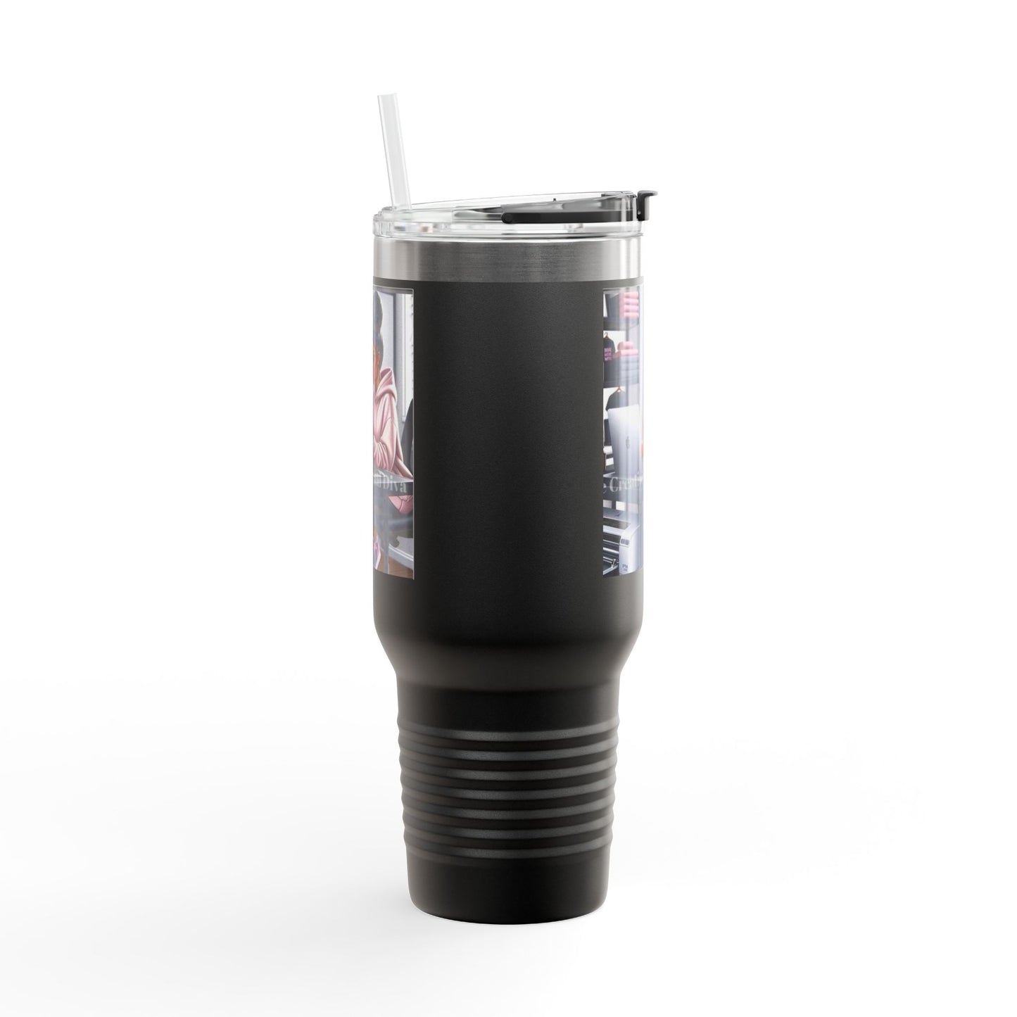 Stylish Insulated Travel Mug, Coffee Lover Gift, Personalized, 40oz