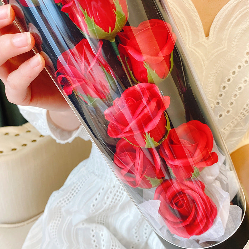 Fashion Personalized Soap Flower Gift Box