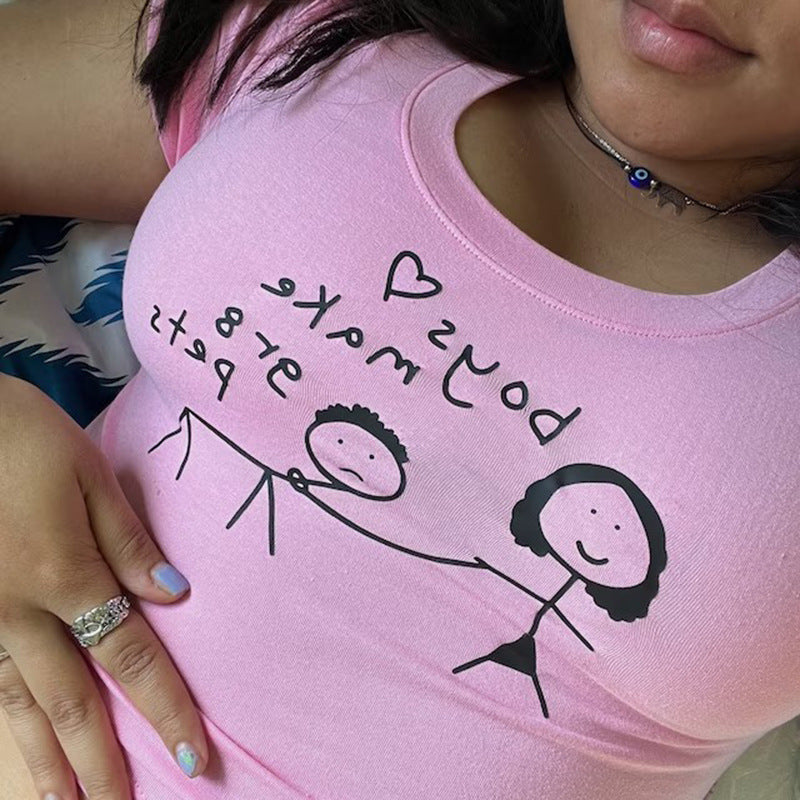 Women's Short Print Short Sleeve