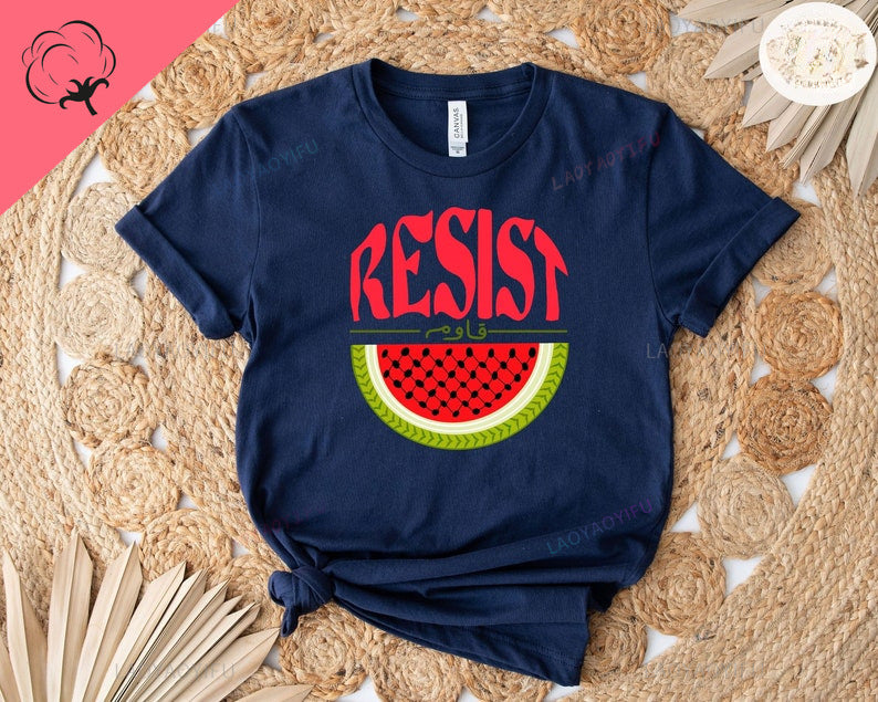 Watermelon Resistance Pattern Short Sleeve