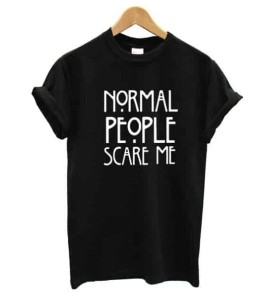 Summer Ladies Short Sleeve Printed Letters Short Sleeve