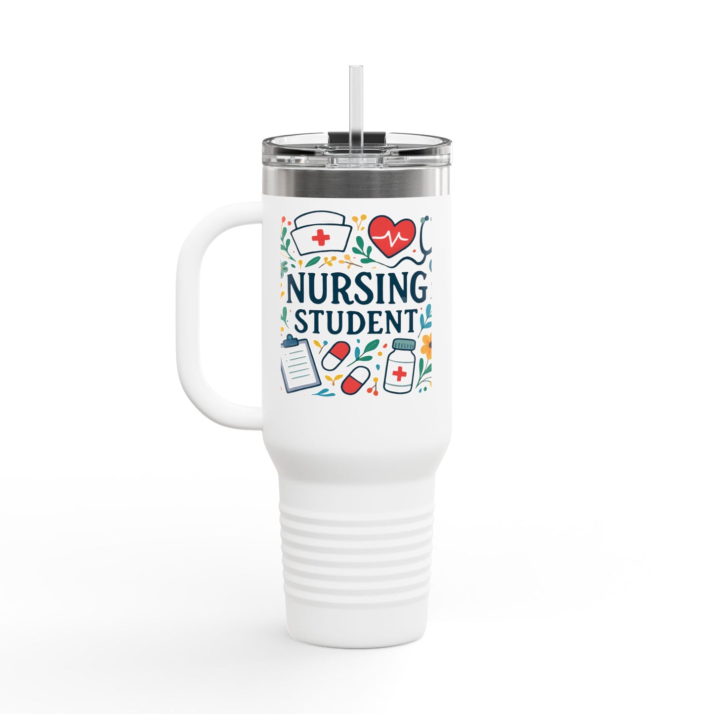 Nursing Student Insulated Travel Mug, 40oz | Cute Gift for Nursing [...]