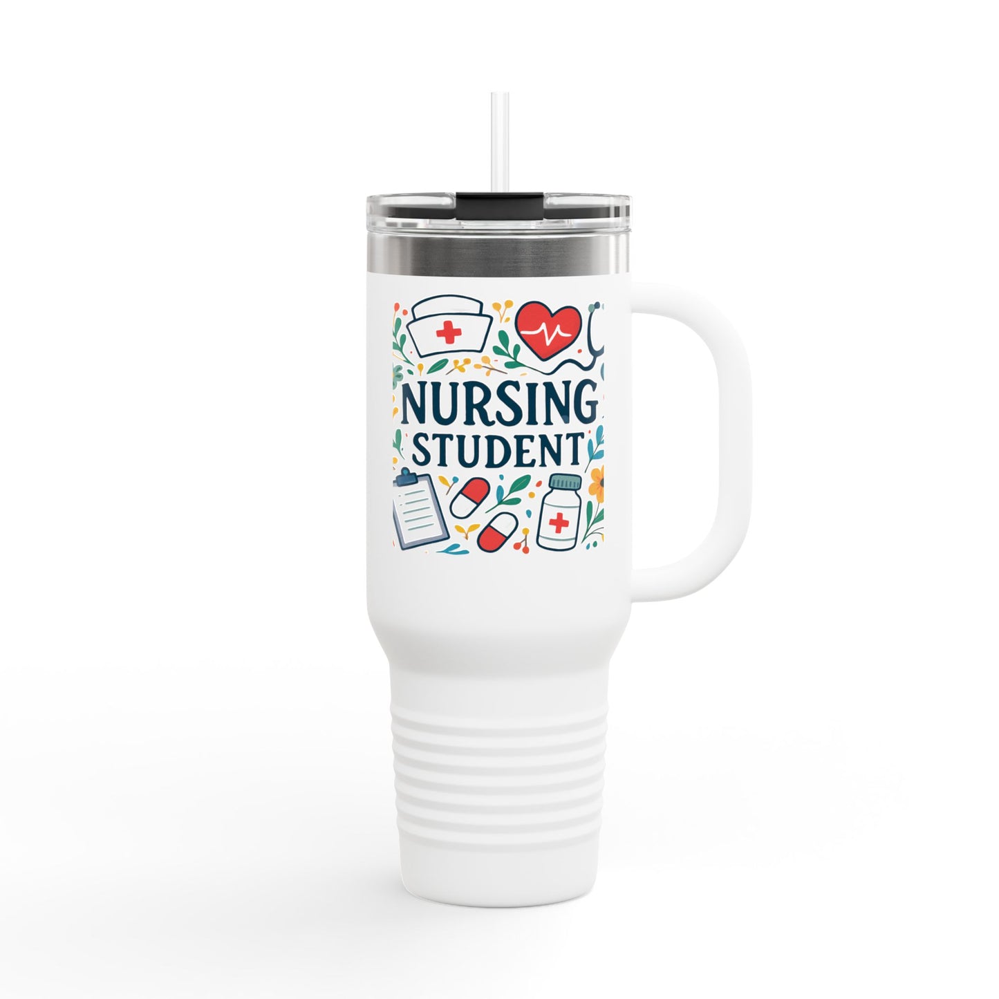 Nursing Student Insulated Travel Mug, 40oz | Cute Gift for Nursing [...]