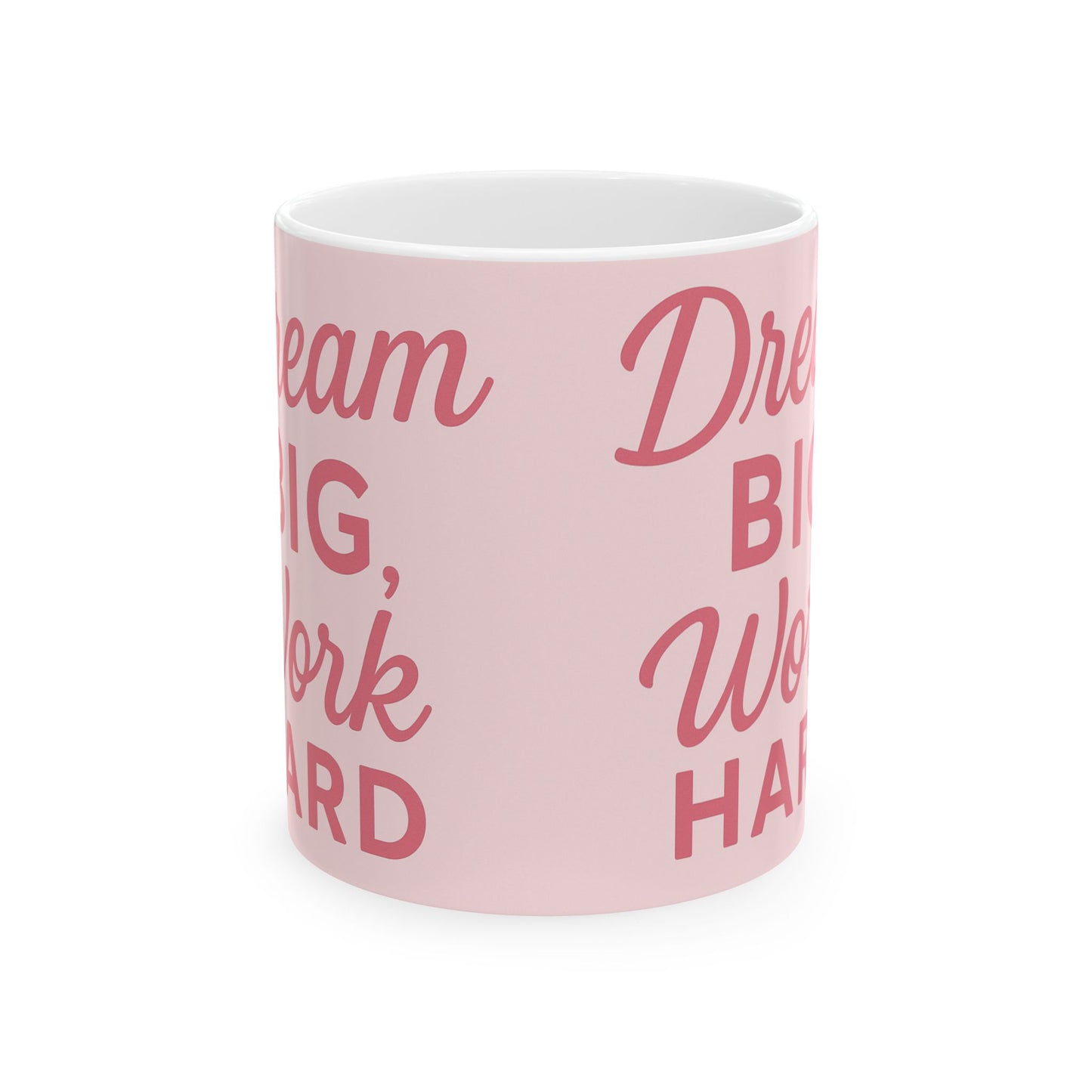 Motivational Ceramic Mug - Dream Big, Work Hard - Inspirational Coffee Cup, Gift for Students, Home Office Decor, [...]