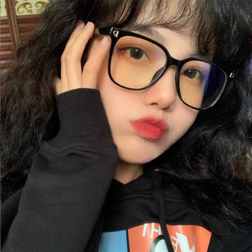 Fashion Flat Light Frame Glasses